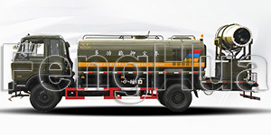 DS-60 Multi Functional Dust Suppression Truck (Dongfeng)